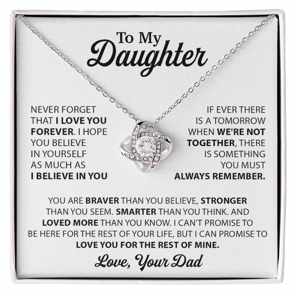 To My Daughter Necklace Gift for Daughter from Dad,Daughter Father Necklace 30_10