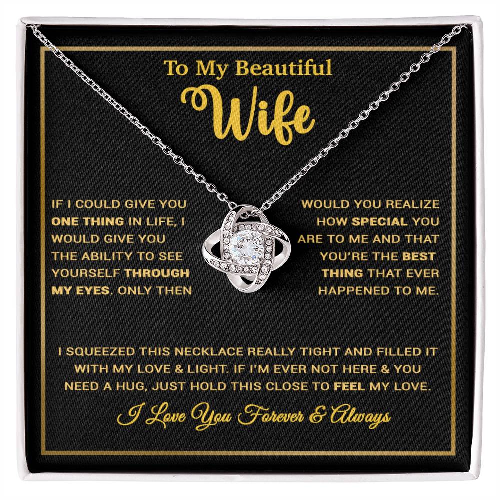 To My Wife Necklace, Gift For Wife, Anniversary Gift For Wife, Christmas Gift 30_11