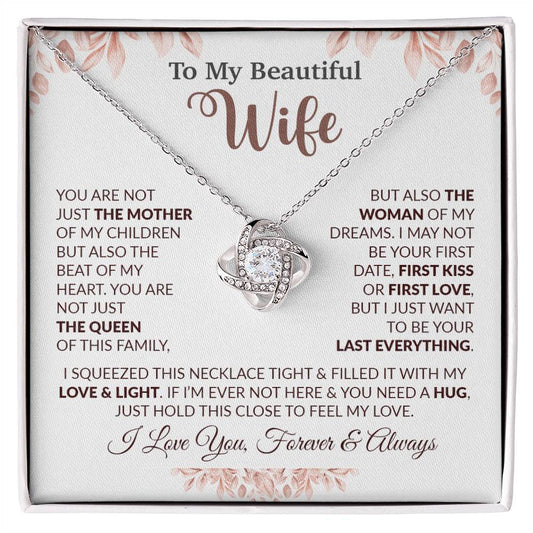 To My Wife Necklace, Wife Gift From Husband, Wife Husband Necklace, Christmas Gift 14_9