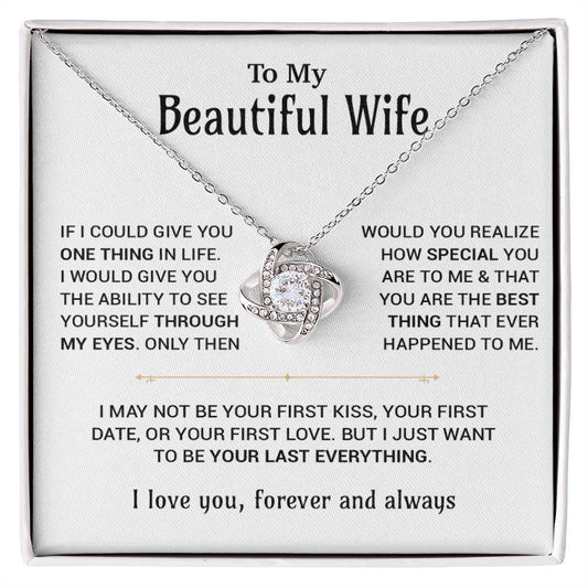 To My Wife Necklace, Christmas Gifts For Women, Anniversary Gift For Wife 25_10