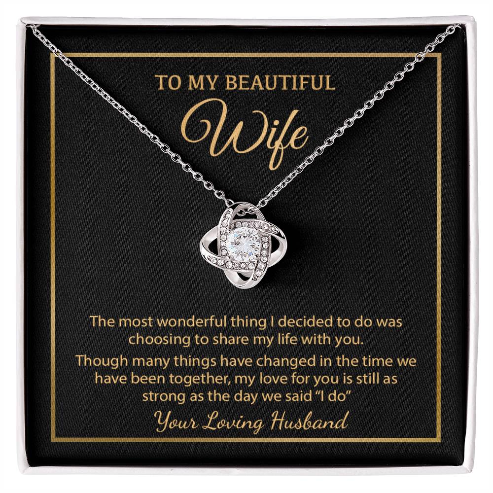 To My Wife Necklace, Christmas Gifts For Women, Anniversary Gift For Wife 4_12