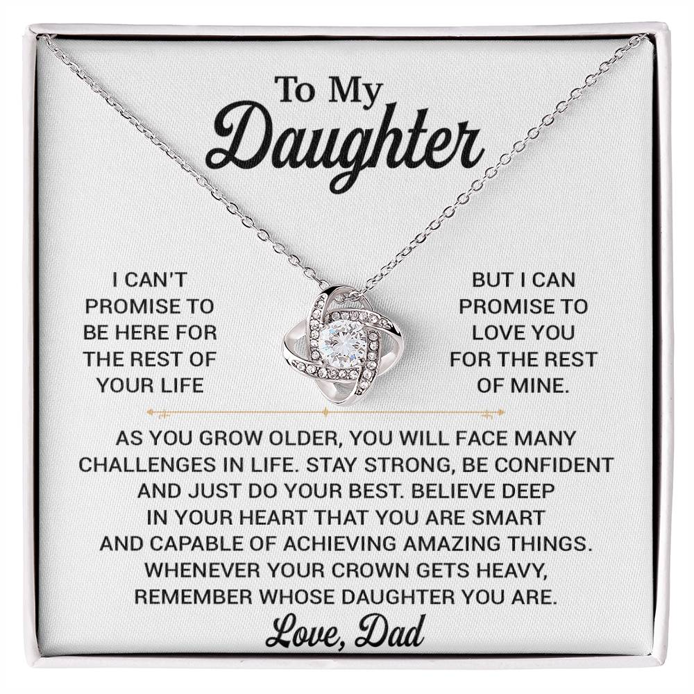 To My Daughter Necklace, Gift for Daughter from Dad, Daughter Father Necklace 9_11