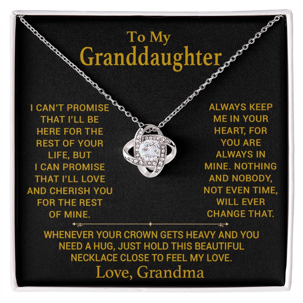 To My Granddaughter Necklace, Granddaughter Gift from Grandma, Gift from Grandpa_26_9