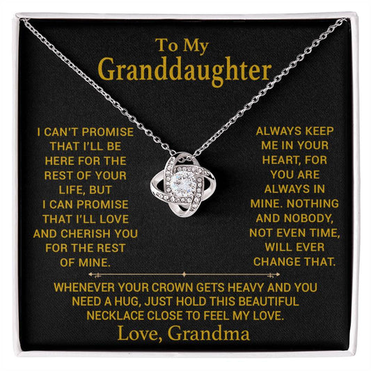 To My Granddaughter Necklace, Granddaughter Gift from Grandma, Gift from Grandpa_26_9