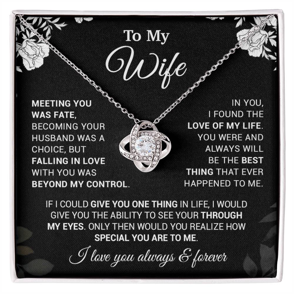 To My Wife Necklace, Gift For Wife, Anniversary Gift For Wife, Christmas Gift 22_11