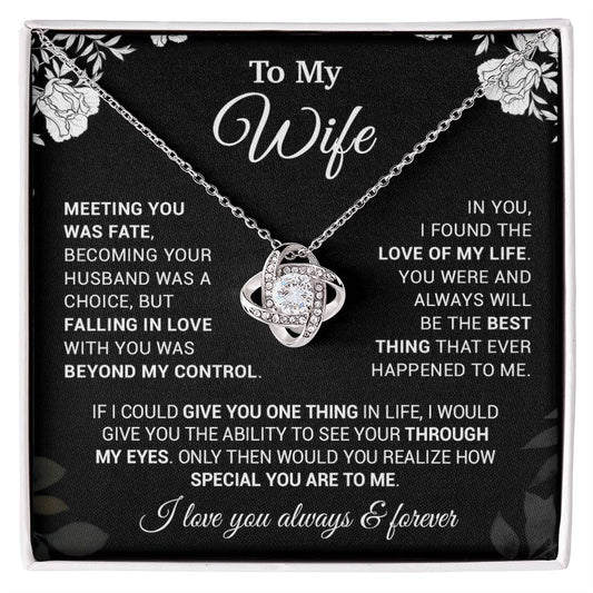 To My Wife Necklace, Gift For Wife, Anniversary Gift For Wife, Christmas Gift 22_11