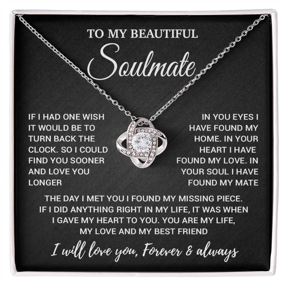 To My Soulmate Necklace, Valentines Day Gift, Gift For Wife, Anniversary Gift 24_2
