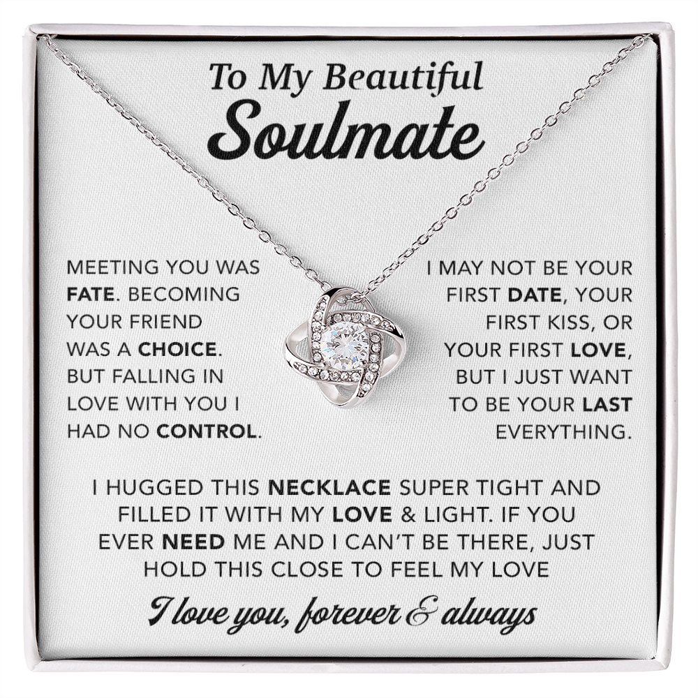 To My Soulmate Necklace, Birthday Gifts For Her, Christmas Gift For Soulmate 1_12