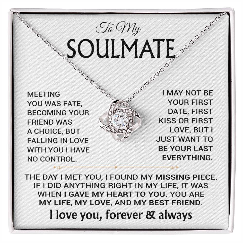 To My Soulmate Necklace, Soulmate Gift, Gift For Girlfriend, Valentines Gift 6_12