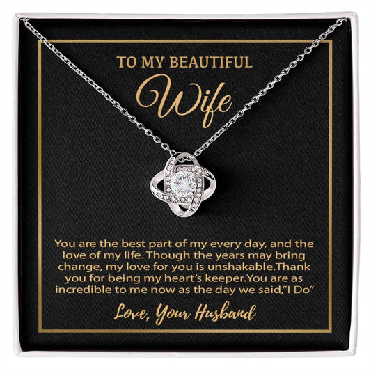 To My Wife Necklace, Christmas Gifts For Women, Anniversary Gift For Wife 21_12