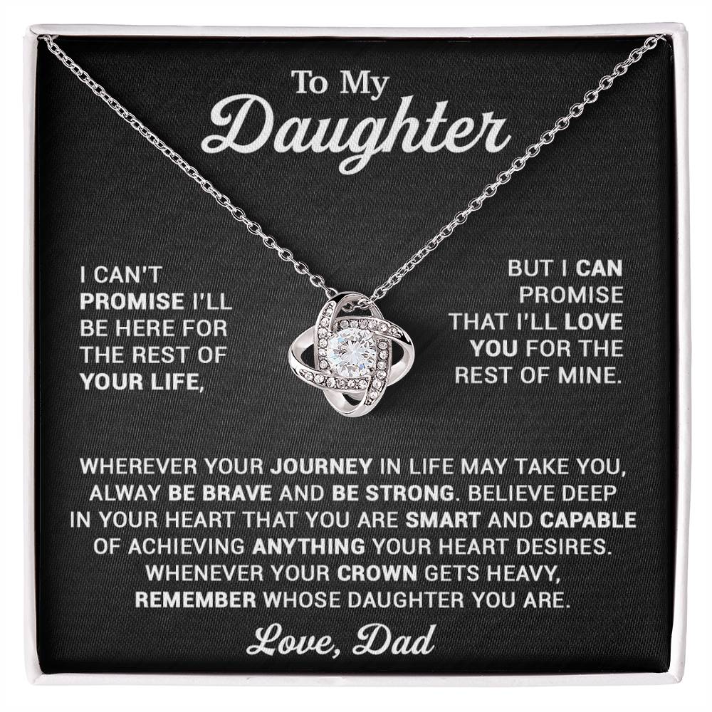 To My Daughter Necklace, Gift for Daughter from Dad, Daughter Father Necklace 12_4