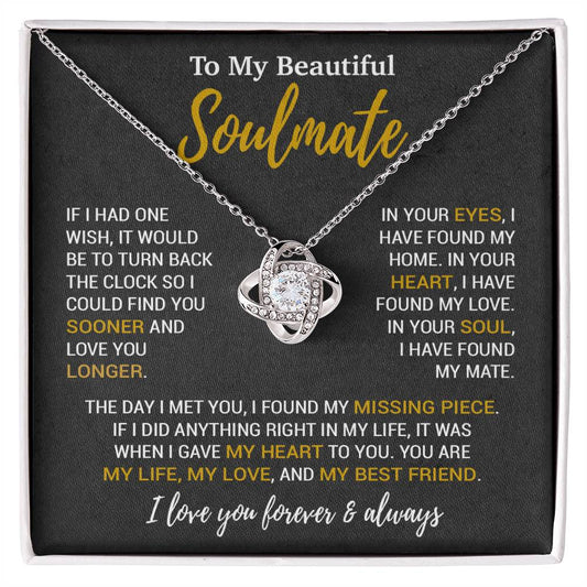 To My Soulmate Necklace, Birthday Gifts For Her, Christmas Gift For Soulmate 18_9