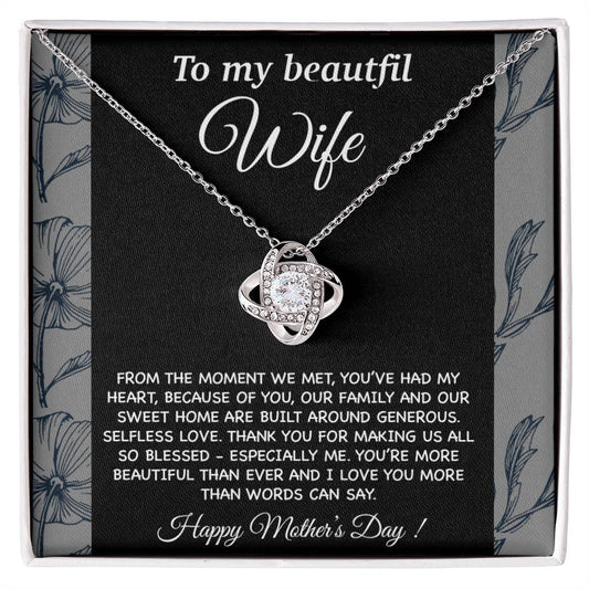 To My Wife Necklace, Gift For Wife, Anniversary Gift For Wife, Necklace For Wife 11_3