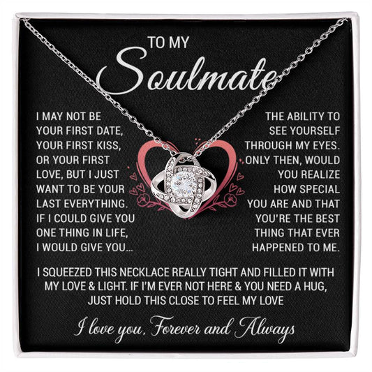 To My Soulmate Necklace, Gift for Wife, Girlfriend, Anniversary Necklace 5_12