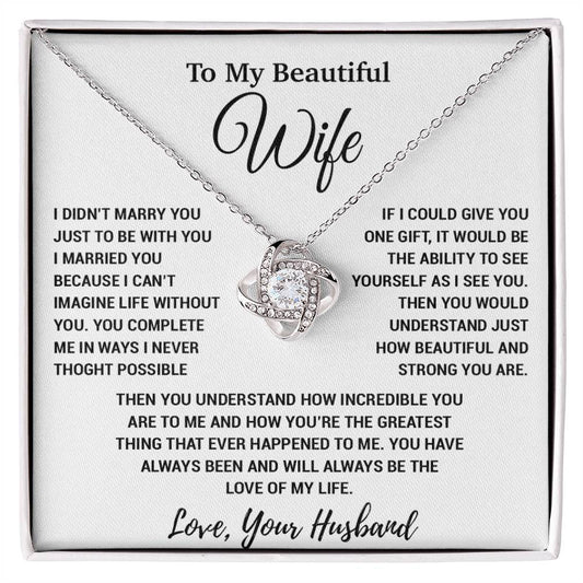 To My Wife Necklace, Christmas Gifts For Women, Anniversary Gift For Wife 8_11