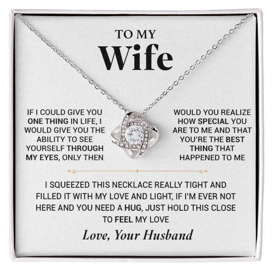 To My Wife Necklace, Christmas Gift For Wife, Christmas Gifts For Her, Wife Gift