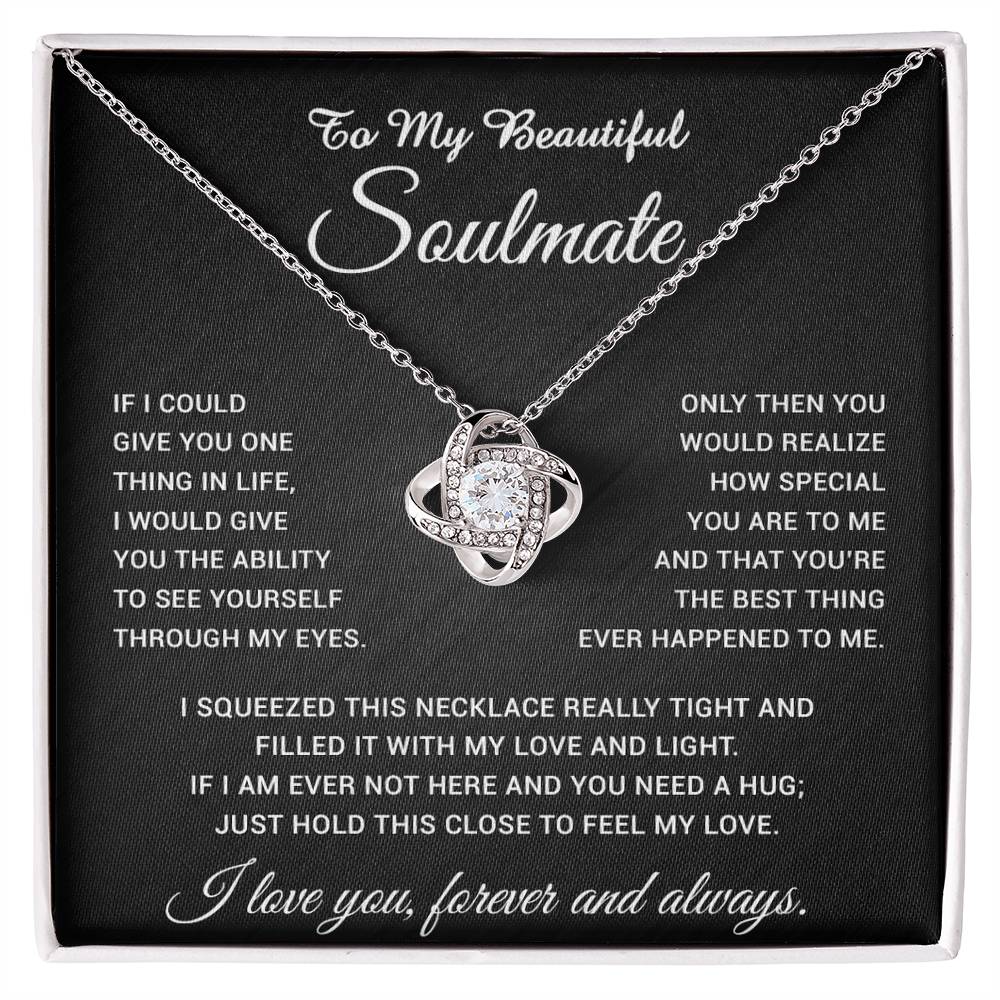 To My Soulmate Necklace, Gift For Soulmate, Anniversary Gift, Birthday Gift 30_4