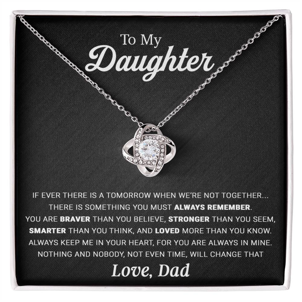 To My Daughter Necklace, Daughter Father Necklace, Daughter Gift From Dad 10_4
