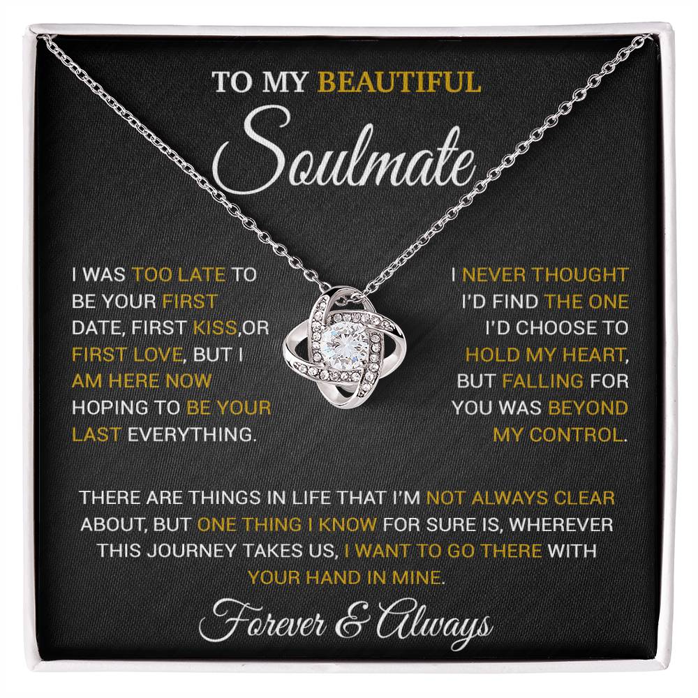 To My Soulmate Necklace, Christmas Gift, Gift For Wife, Anniversary Gift 8_9