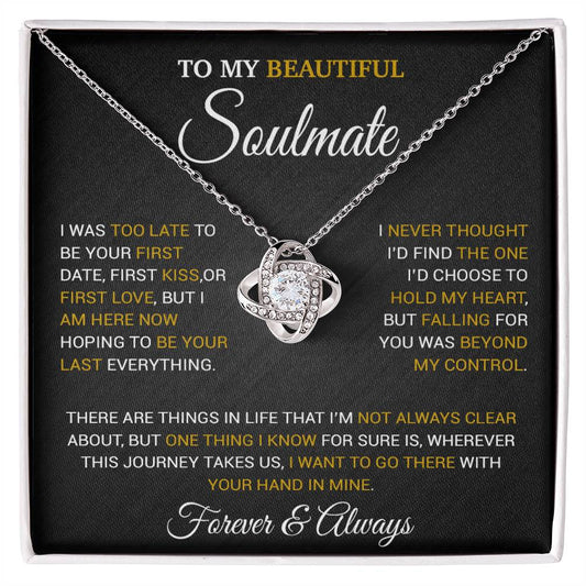 To My Soulmate Necklace, Christmas Gift, Gift For Wife, Anniversary Gift 8_9