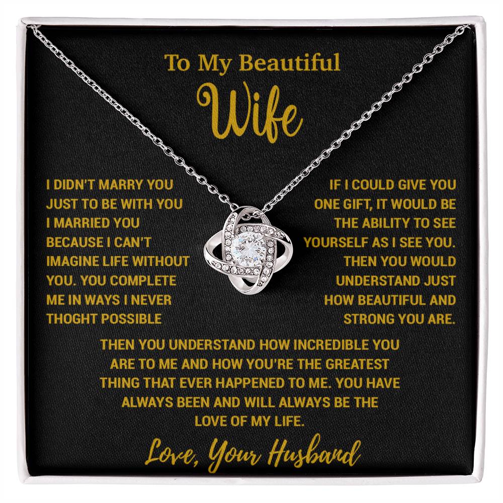 To My Wife Necklace, Vanlentines Gifts For Women, Anniversary Gift For Wife 2_1