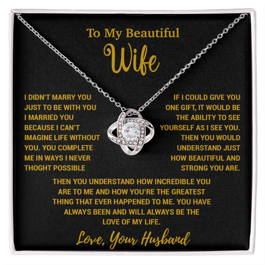 To My Wife Necklace, Vanlentines Gifts For Women, Anniversary Gift For Wife 2_1
