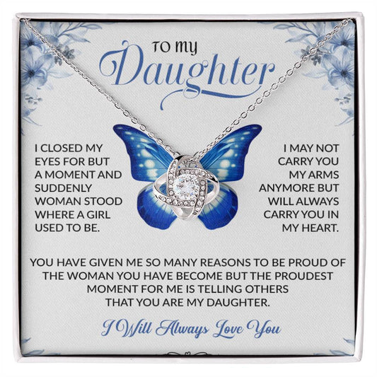 To My Daughter Necklace, Gift for Daughter from Dad, Daughter Father Necklace 5_12