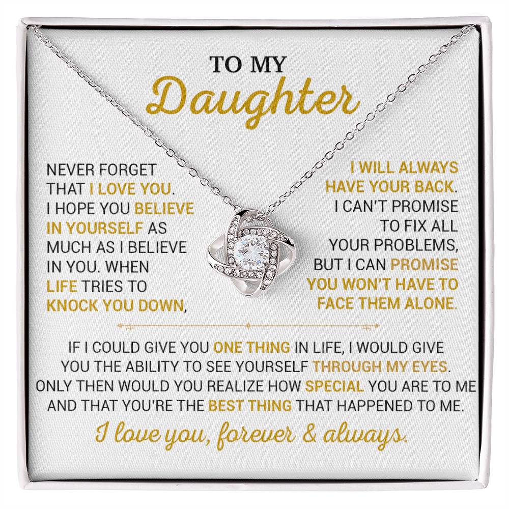 To My Daughter Necklace, Gift for Daughter from Dad,Daughter Father Necklace 10_9
