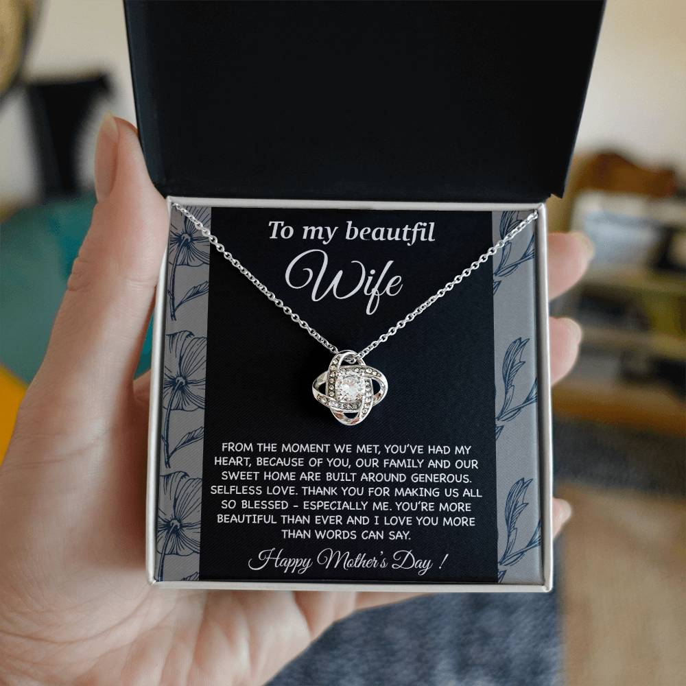 To My Wife Necklace, Gift For Wife, Anniversary Gift For Wife, Necklace For Wife 11_3