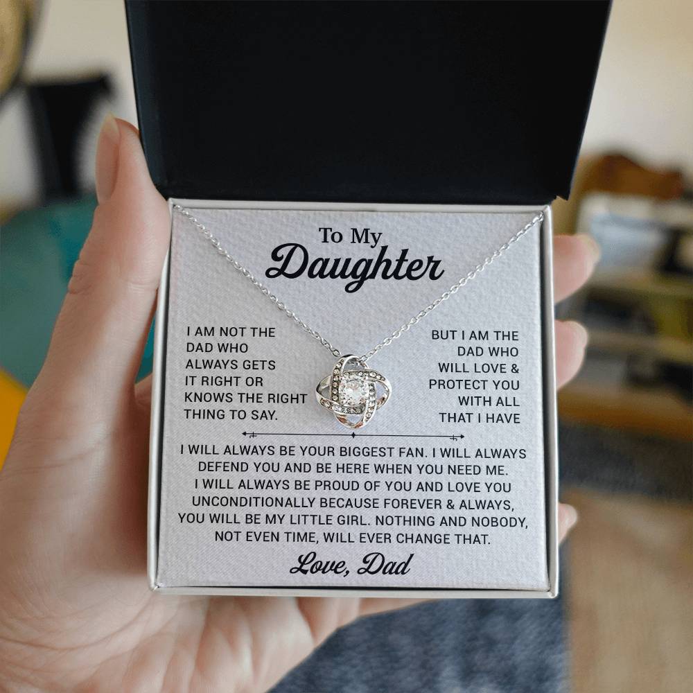 To My Daughter Necklace, Gift for Daughter from Dad, Father Daughter Necklace 5_10