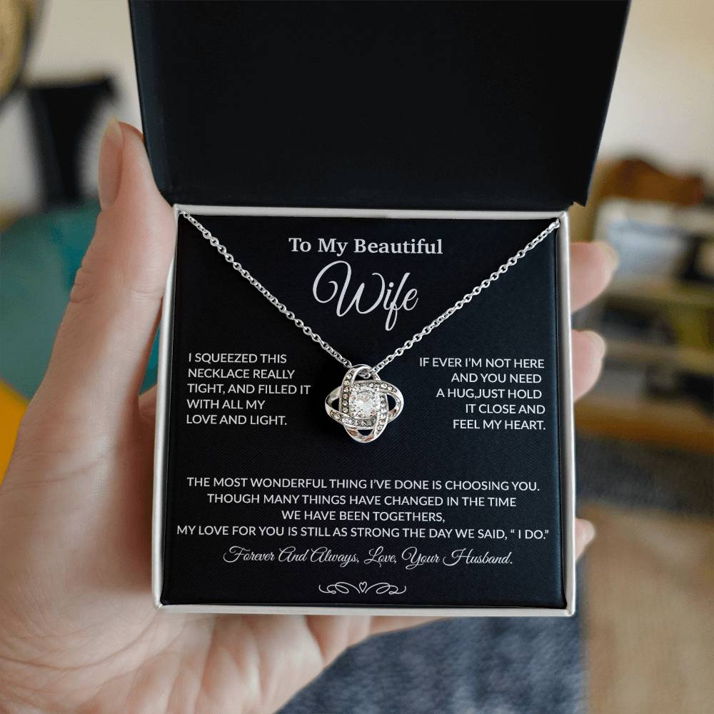 To My Wife Necklace, Gift For Wife, Anniversary Gift For Wife, Necklace For Wife 27_9