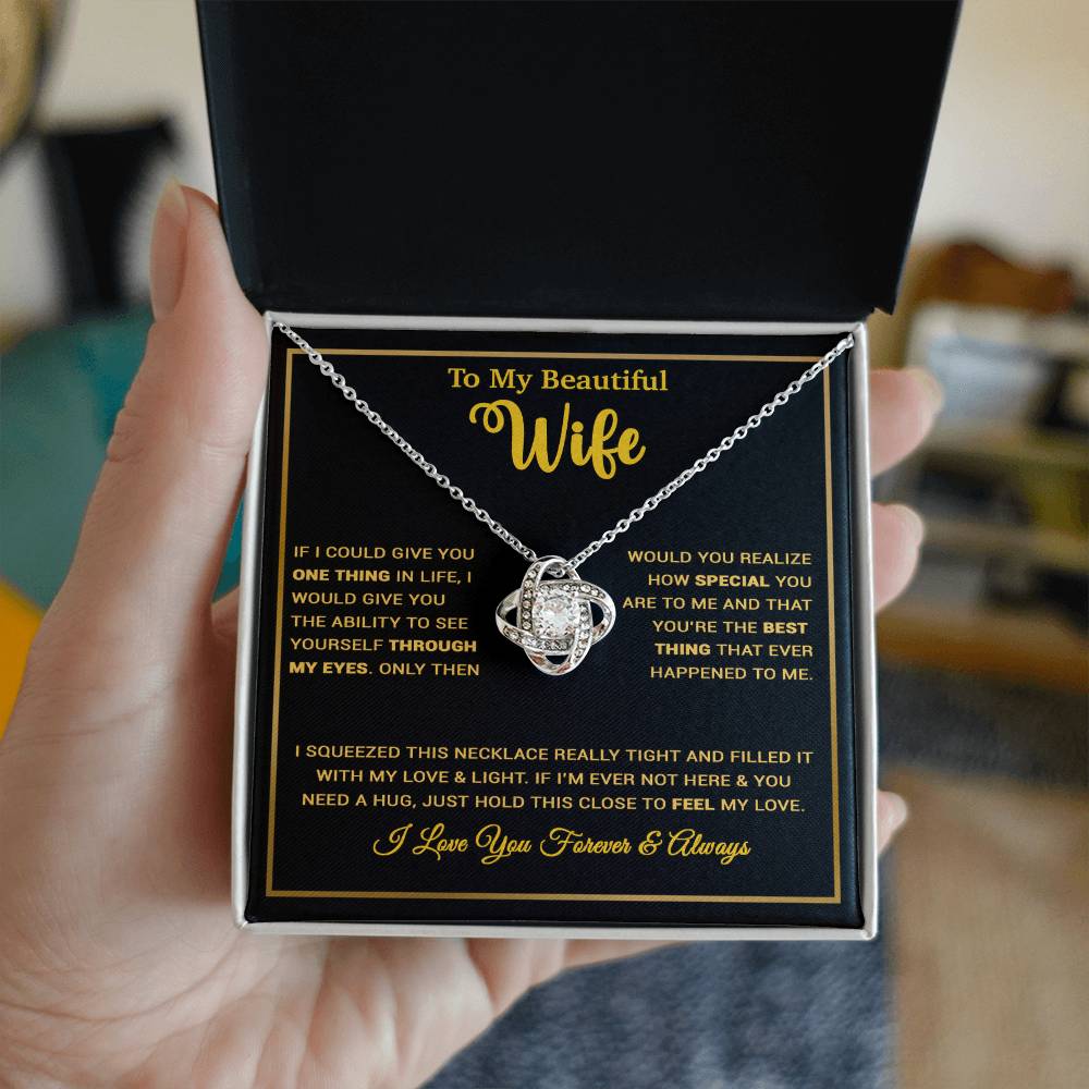 To My Wife Necklace, Gift For Wife, Anniversary Gift For Wife, Christmas Gift 30_11