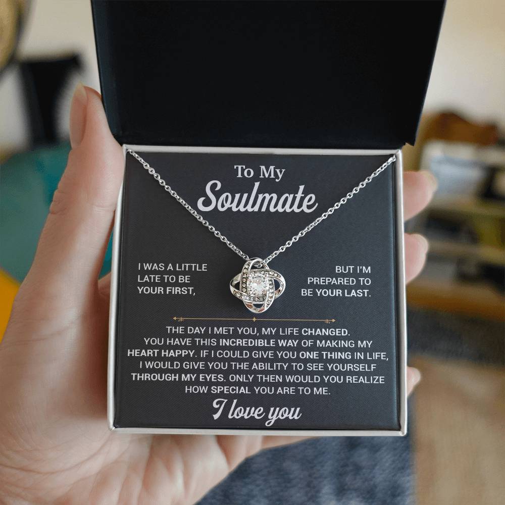 To My Soulmate Necklace, Soulmate Gift, Gift For Girlfriend, Christmas Gift 1_11