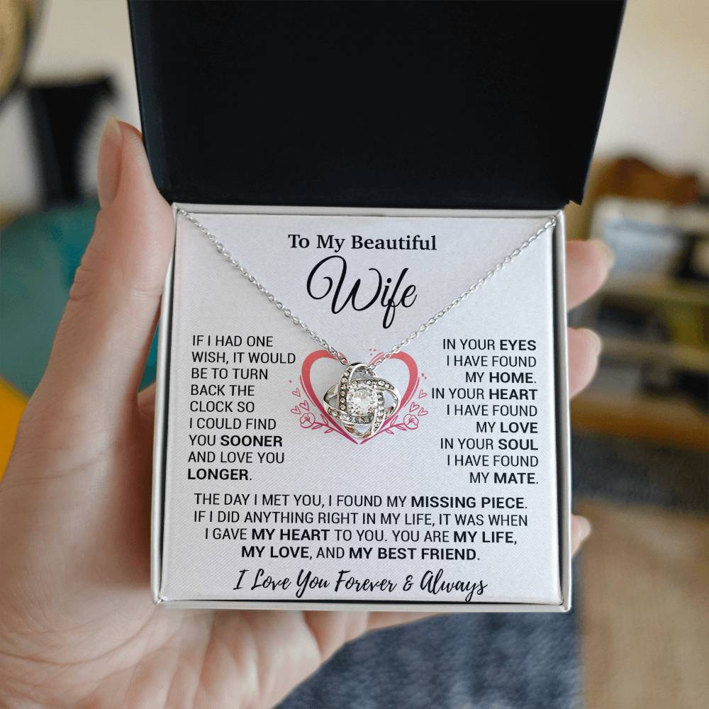 To My Wife Necklace, Christmas Gifts For Women, Anniversary Gift For Wife 12_11