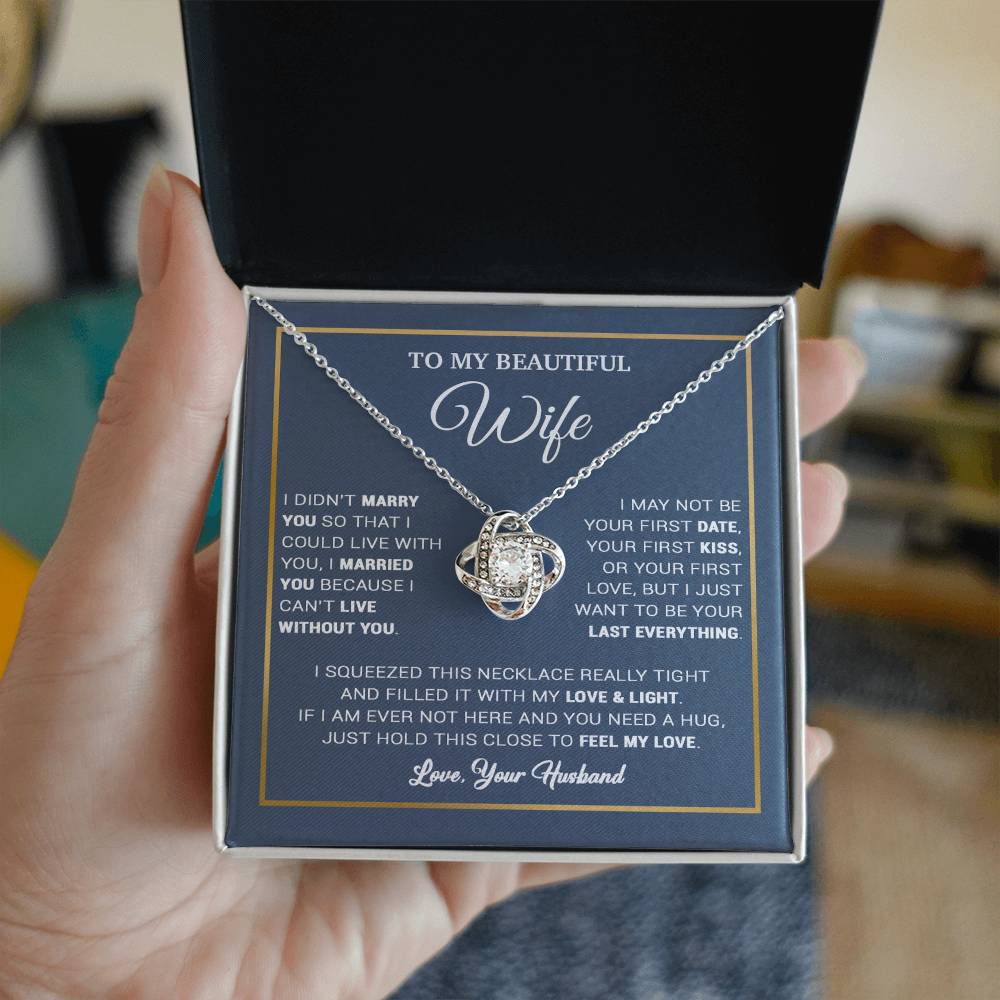 To My Wife Necklace, Gift For Wife, Anniversary Gift For Wife, Christmas Gift 13_12