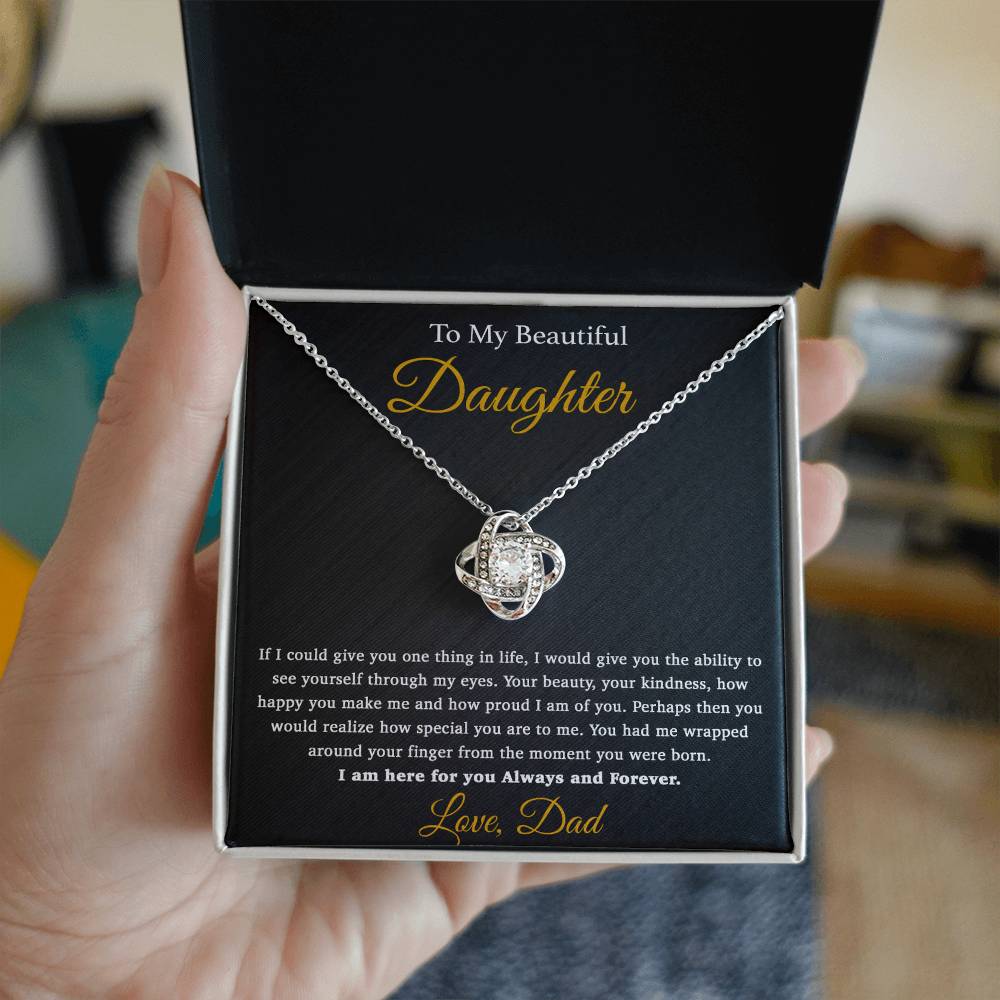To My Daughter Necklace, Daughter Father Necklace, Daughter Gift From Dad 11_3