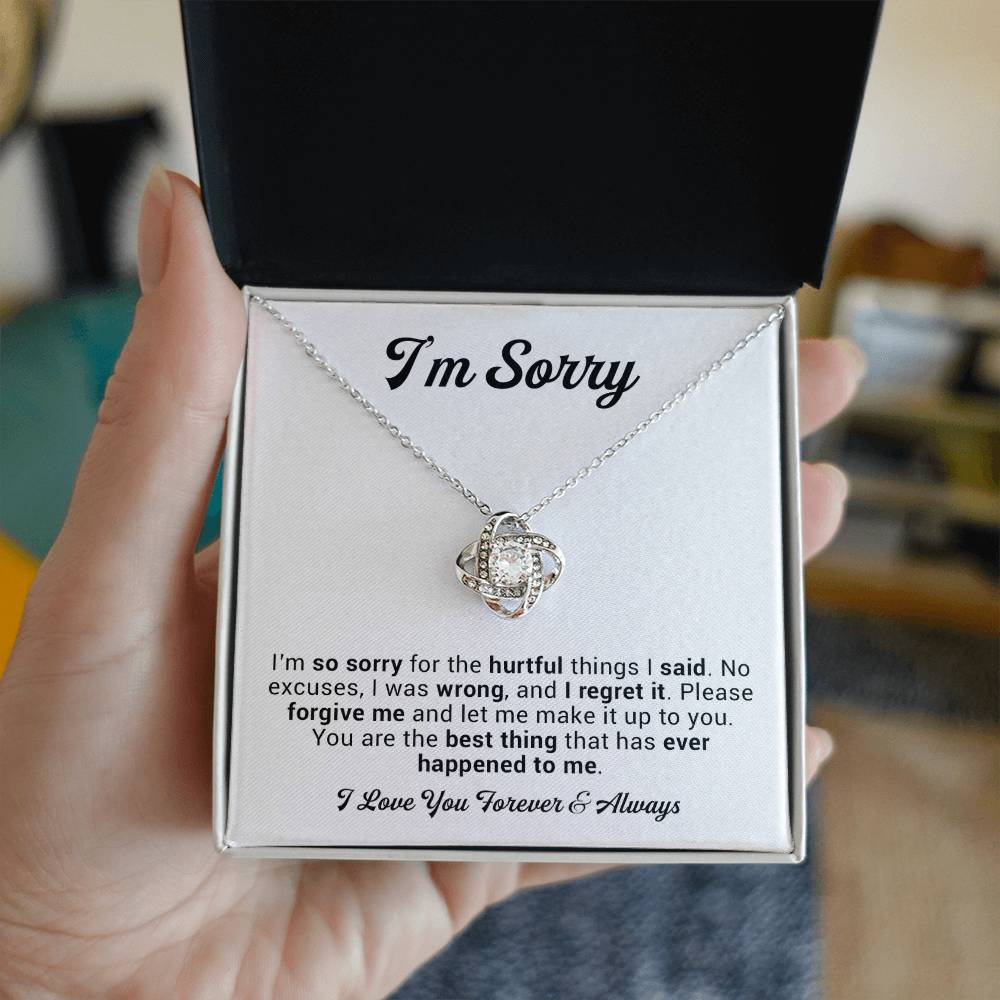 I_m Sorry Gift For Wife Necklace, Sorry Gift for Girlfriend, Forgiveness Gift For Her 2_11