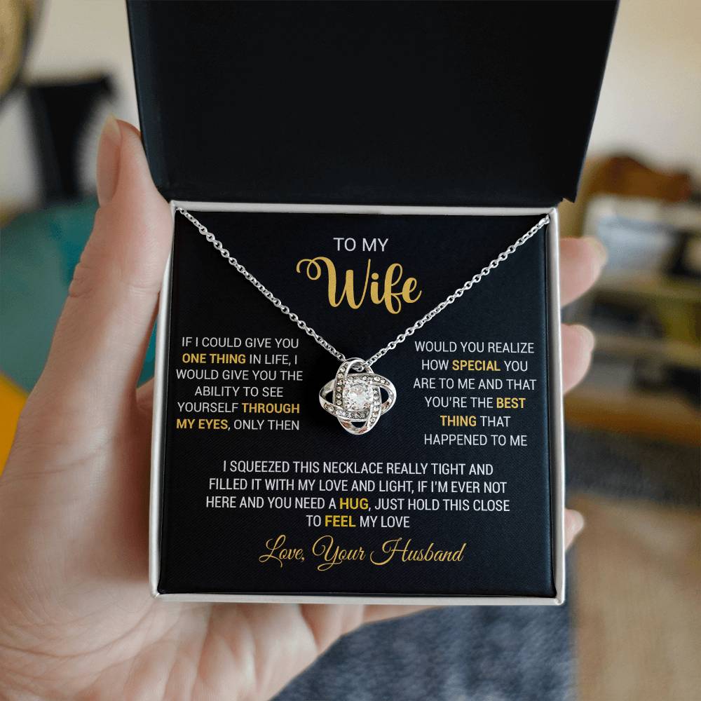 To My Wife Necklace, Gift For Wife, Anniversary Gift For Wife, Christmas Gift 25_9