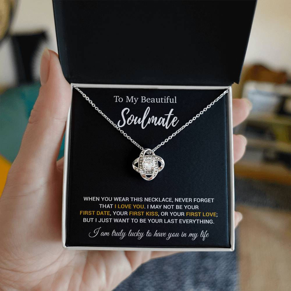 To My Soulmate Necklace, Valentines Day Gift, Gift For Wife, Anniversary Gift 7_1
