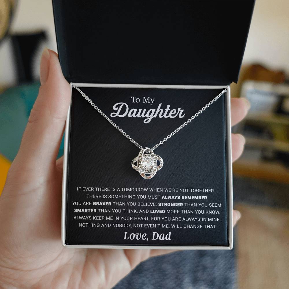 To My Daughter Necklace, Daughter Father Necklace, Daughter Gift From Dad 10_4