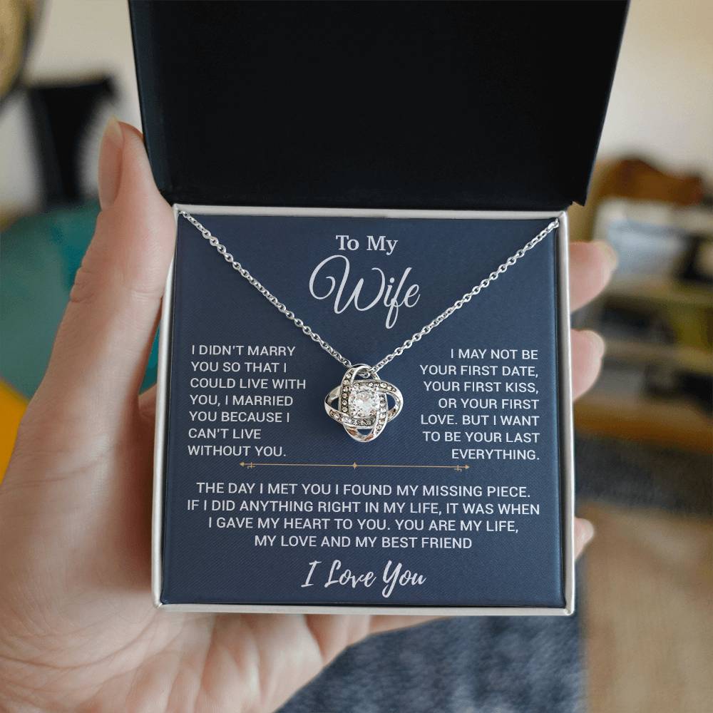 To My Wife Necklace, Christmas Gifts For Women, Anniversary Gift For Wife 16_11