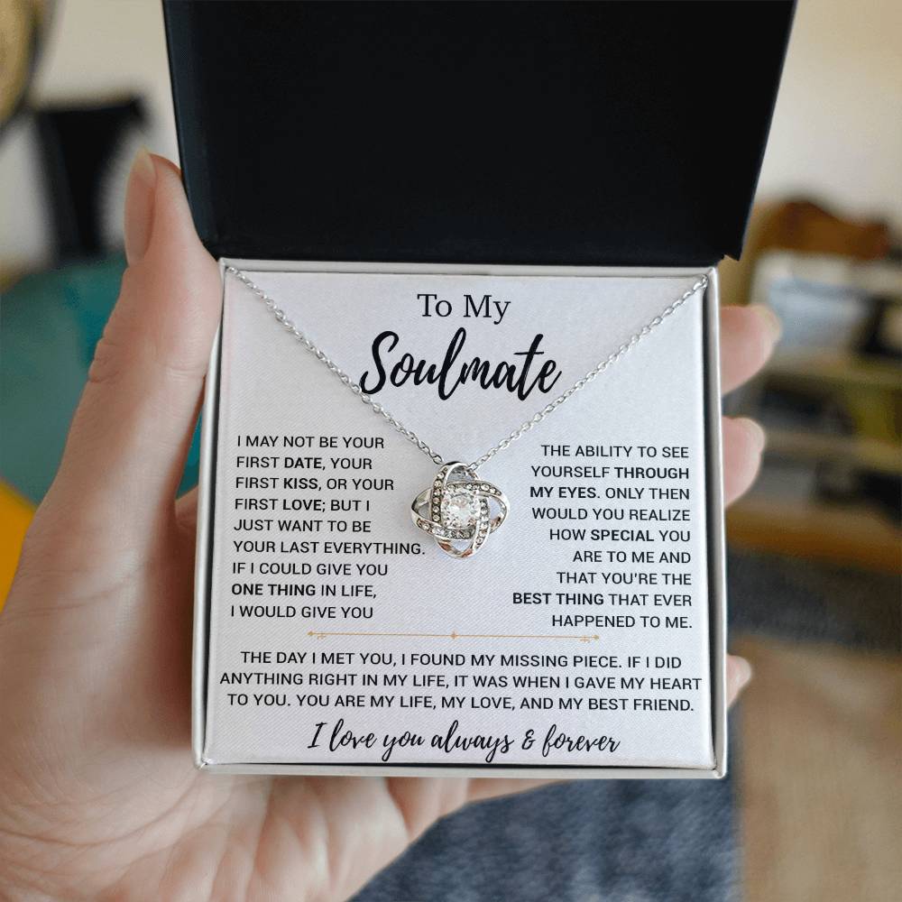 To My Soulmate Necklace, Soulmate Gift,Christmas Gift 2_9