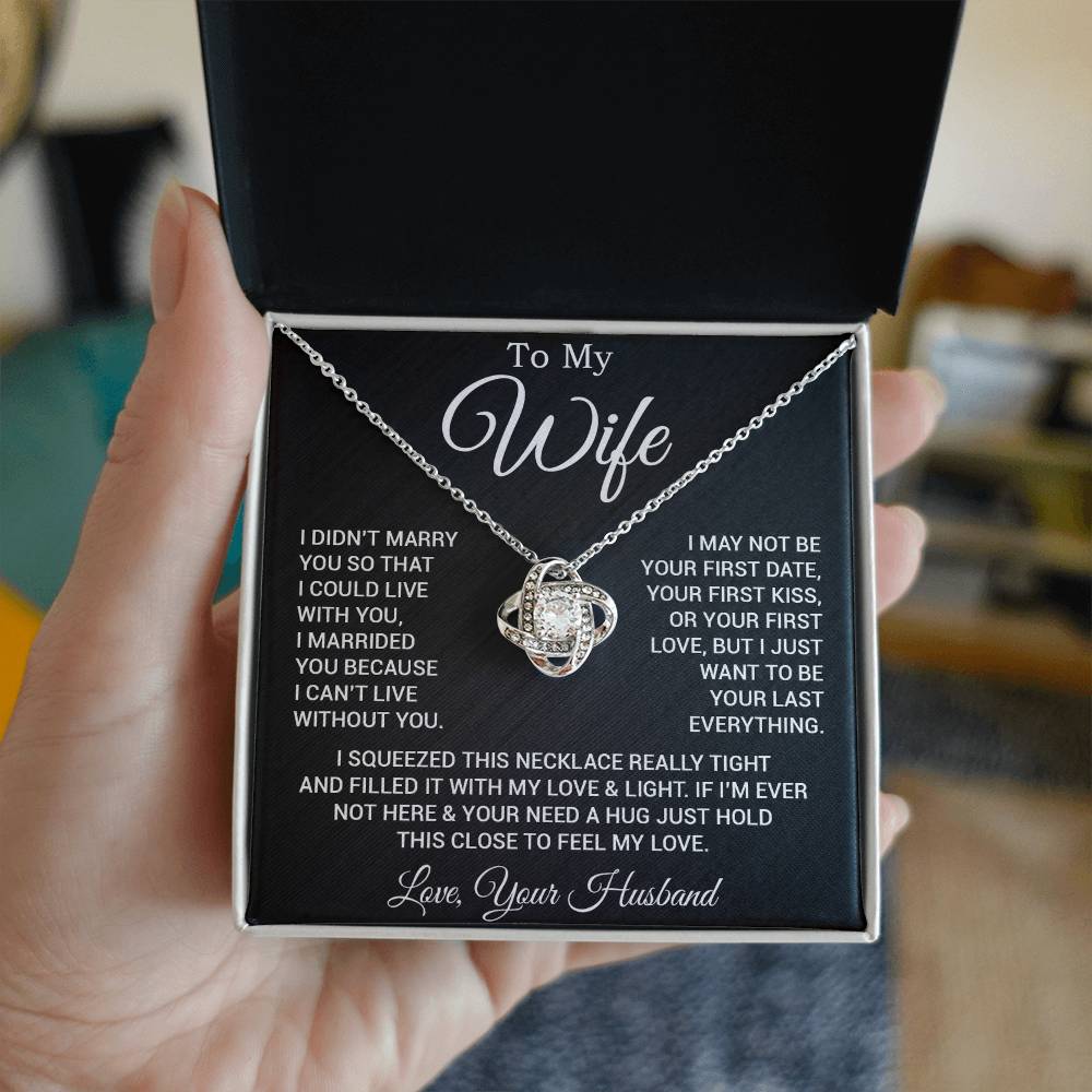 To My Wife Necklace, Gift For Wife, Anniversary Gift For Wife, Necklace For Wife 25_2