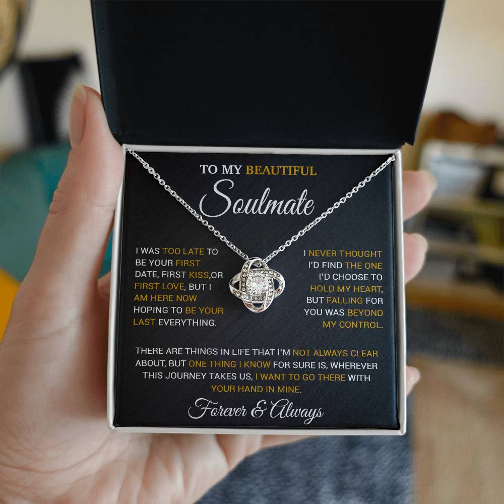 To My Soulmate Necklace, Christmas Gift, Gift For Wife, Anniversary Gift 8_9