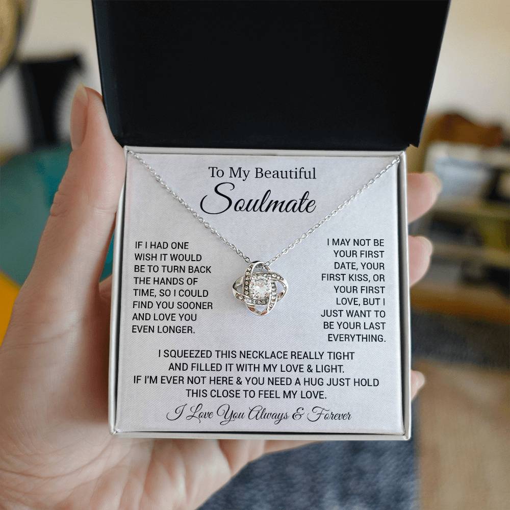 To My Soulmate Necklace, Gift For Soulmate, Anniversary Gift, Christmas Gift 24_2