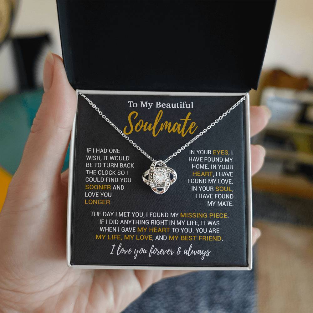 To My Soulmate Necklace, Birthday Gifts For Her, Christmas Gift For Soulmate 18_9