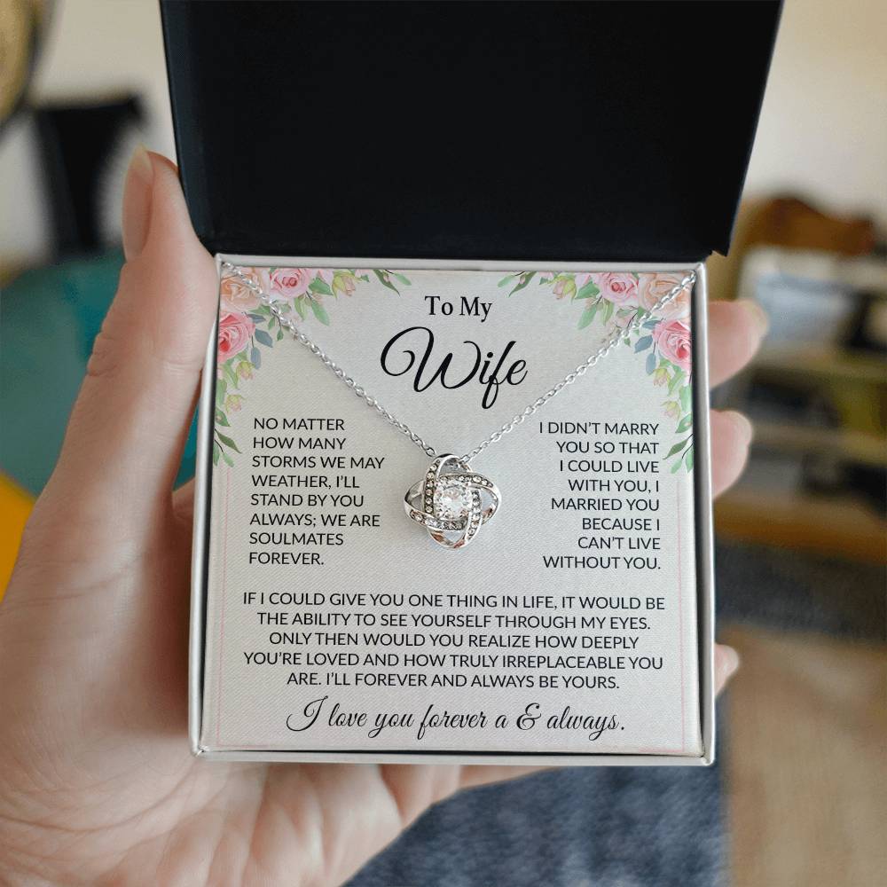 To My Wife Necklace, Christmas Gifts For Women, Anniversary Gift For Wife 18_10
