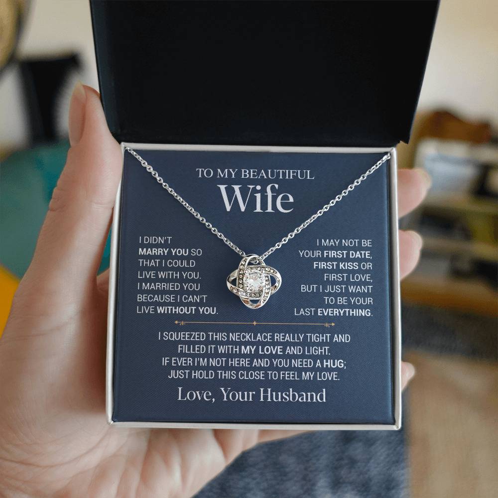 To My Wife Necklace, Christmas Gifts For Women, Anniversary Gift For Wife 23_11