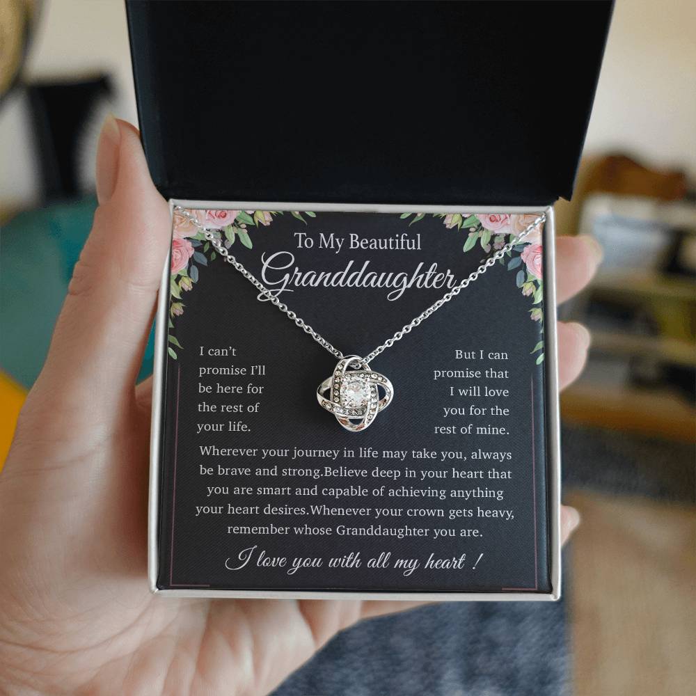 To My Granddaughter Necklace, Granddaughter Gift from Grandpa, Christmas Gift 22_11