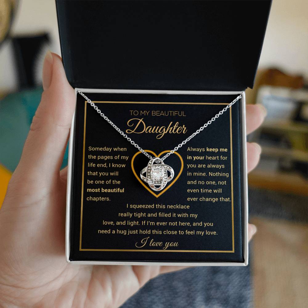 To My Daughter Necklace, Daughter Gift from Dad, Mom, Daughter Birthday Gift, Christmas Gift 13_11